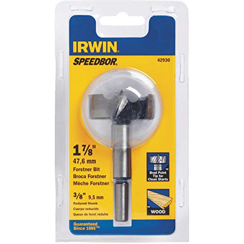 Irwin 42930 1-7/8-Inch By 3/8-Inch Shank Forstner Bit #TOP1