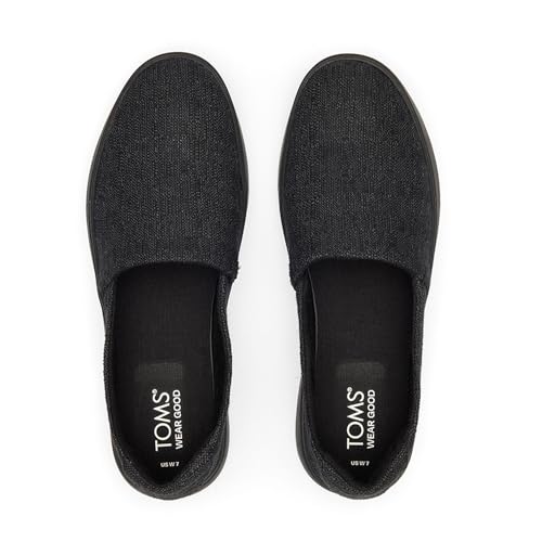 Image of Toms Womens Kameron Slip-on Black /Black
