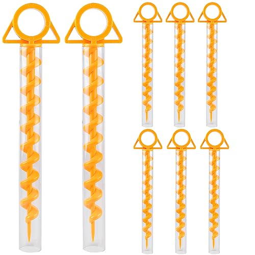 EFUTURETIME 8 x Picchetti a Vite per Tenda