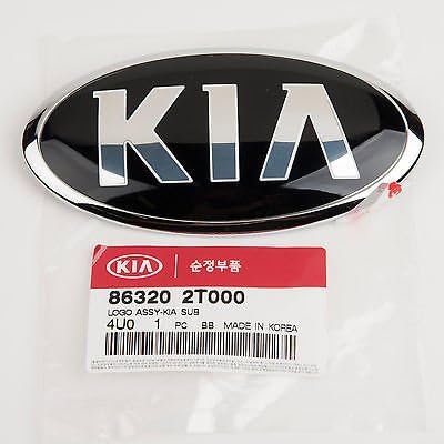 Genuine OEM 'KIA' Rear Trunk Emblem for 12-15 Optima 86320-2T000