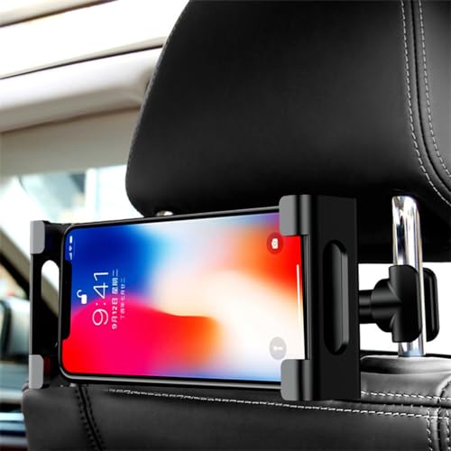Image of STHIRA Tablet Holder for Car, Adjustable Retractable Headrest 4.7-10.5 Inch