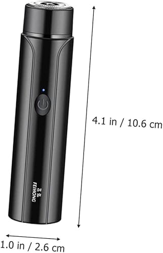Miniatura 2 de Beaupretty 4 juegos de afeitadora eléctrica de viaje maquinilla de afeitar eléctrica para hombre, mini maquinilla de afeitar resistente al desgaste