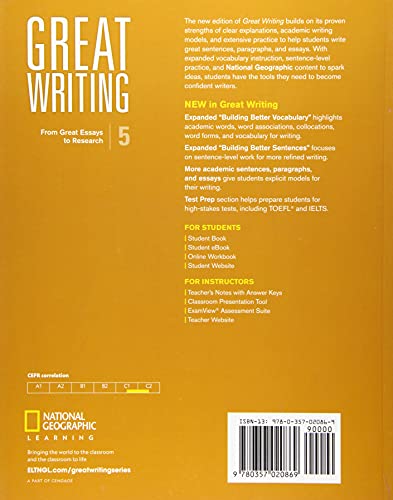 Great Writing 5: Student's Book (Great Writing, Fifth Edition) - Image 2