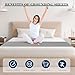 Grounding Sheets, for All Mattress Size, 90% Organic Cotton+10% Pure Silver Fiber, Earth Connected, Healthy Sleep, with Static grounding Cord and Test Pen (Gray, 105.4 * 23 inch)