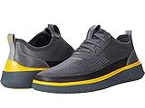 Cole Haan Generation Zerogrand Stitchlite - Tenis resistentes al agua para hombre, Turbulence Knit/Matte Shine resistente al agua/azufre/reflectante, 44 EU