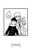  Mob Psycho Notebook: Matte Finish Cover, 6x9 120 Pages, Diary, Lined College Ruled Paper, Journal, Planner