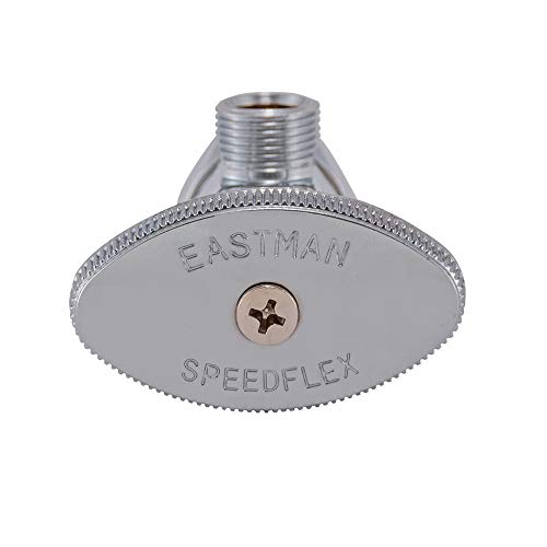 image for Eastman Multi-Turn Angle Stop Valve with Nut and Sleeve, 3/8 Inch OD x