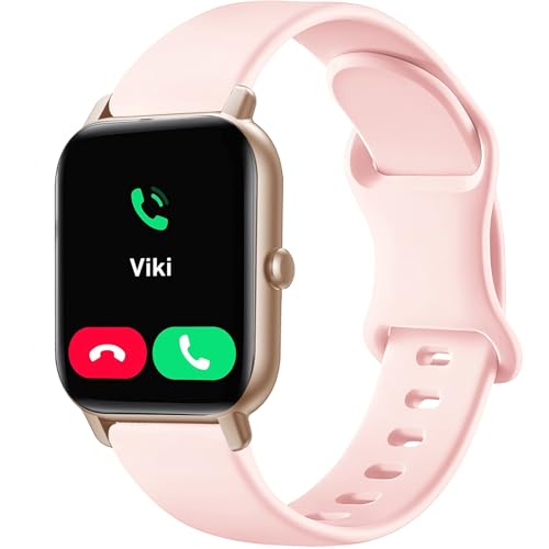 Gittos 22mm Bracelet Compatible avec RUIMEN/Fitpolo IDW28/aeac Silicone Sport Remplacement pour CASCHO P125/OTOZABU T10/Popglory P66/uaue T70-AI/Parsonver...