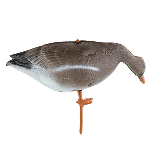 YIJU 2Pcs Simulação Espuma Goose Hunting Decoy Decoys Decoys Decoys Sentries
