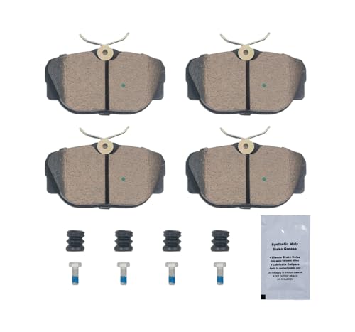 Image of HUSCH D493 Front Ceramic Brake Pads Kit Fit For BMW 325 1986-1988, For 318i 1984-1985,1991, For 318is 1991, For 325e 1984-1987, For 325es 1986-1987, For 325i, For 325is 1987-1991, For 325iX 1988-1991