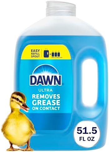 Dawn Ultra Original Dish Soap Refill Jug, Large Size Original Blu...