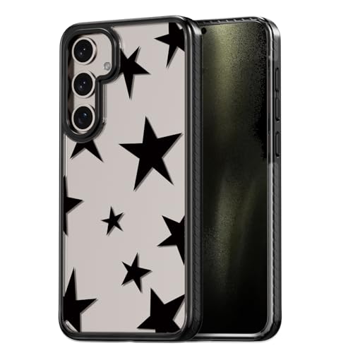 Coque Samsung Galaxy S24 Plus noire étoile à cinq branches antichoc