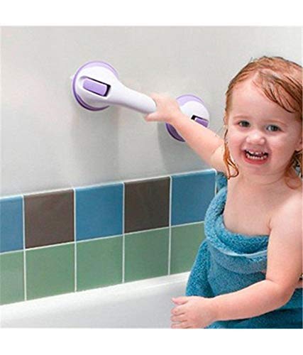 MOSHTU Helping Handle for Children Old People Keeping Balance Bedroom and Wall Mounted Bathroom Bath Tub Shower Toilet Room Glass Door Window Household Wash Area Accessories (Multicolor)