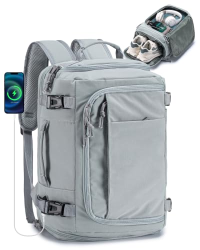 Image of Personal Item Bag 17x10x9 Flight Approved Travel Backpack