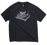 [サイラス] ターンテーブルショートスリーブティー TURNTABLE S/S TEE 110253011008 BLACK M