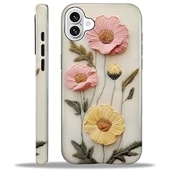 Faux Embroidery Boho Floral