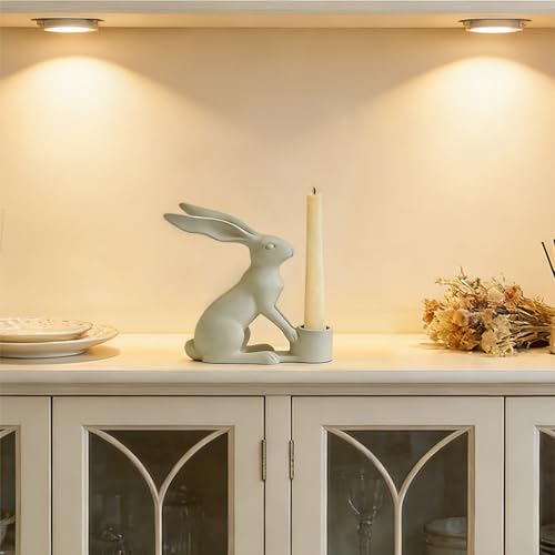 Bougeoir décoration de table stable pour sécuriser vos bougies de Pâques