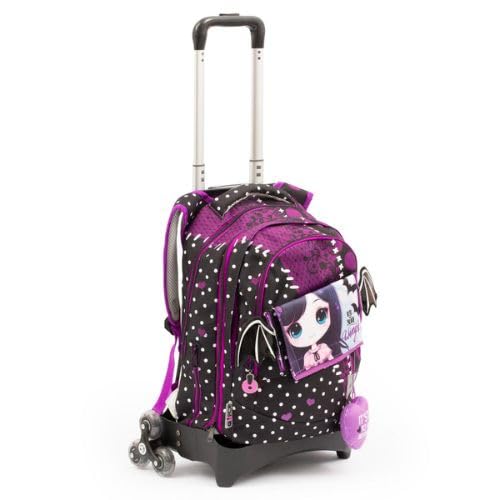 Giochi Preziosi ZAINO TROLLEY 3RUOTE SGANCIABILE GOPOP DARK LOVE