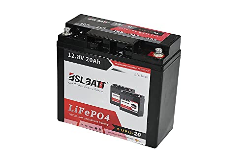 Bsl Batt First Charging 12V 20Amps Lithium Ion Phosphate Lifepo4 Deep Cycle Rechargeable Battery | Up To 2000 Life Cycles | Built-In Bms | Perfect For Rv, Solar, Marine, Overland, Black (B-Lfp12-20) #TOP30