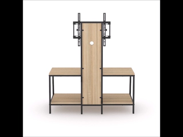 Amazon.com: Sauder North Avenue Tv Stand W/Mount, Charter Oak