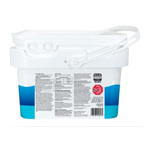 Image of HTH 42053 Swimming Pool Care 3 inch Chlorine Tabs, Swimming Pool Chlorinating Sanitizer, 8lb