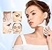 Face and Neck Massager, 7 Colors Face Sculpting Tool，Face Lift Device for Skin Care，at-Home Face Tool with Vibration and Thermal (White)