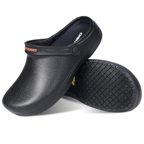 SensFoot Chef Shoes Slip Resistant, Clog Non Slip Kitchen...