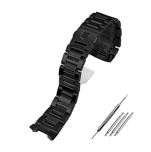 Bracelet de 24mm acier Tag-Heuer pour remplacer cuir usé