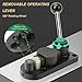 Metal Wire Bending Jig Set with Adjustable Dies,Metal Wire Bending Jig Set with Adjustable Dies, for DIY Rings, Bending Metal, Ring Bender Tool for Spoon Rings Heavy Duty (A)