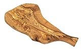 d.o.m.® - tagliere in legno d'ulivo, stile rustico, circa 38 cm