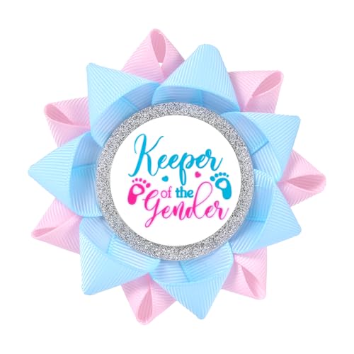 Mikovivi Revelacion Genero Bebe Pin, Niño o Niña Broche de Fiesta de Revelación Género para Decoraciones Fiesta Revelación Género y Baby Shower