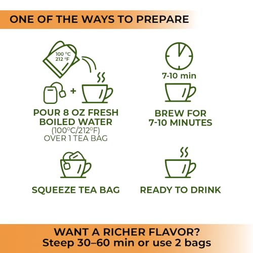 Image of 50 Bags Calendula Tea Dried Calendula Flowers Herb Herbal Tea - 50 Count 1.5 g Flower Herb