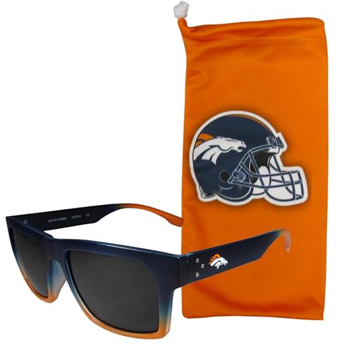 Siskiyou Sports NFL Denver Broncos Sunglasses and Bag