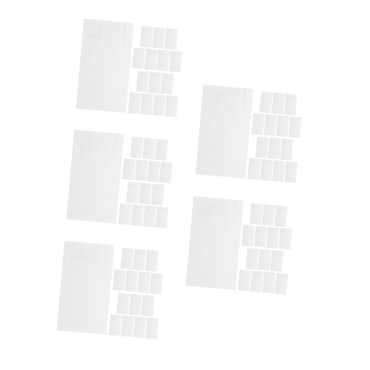 Tofficu 75 Blatt Doppelseitiges Schaumstoff Klebeband 3mm Selbstklebende Fotoquadrate für Bastelarbeiten mit 3D Unterstützung und Tragbarem Design für Wandbefestigung und Büro