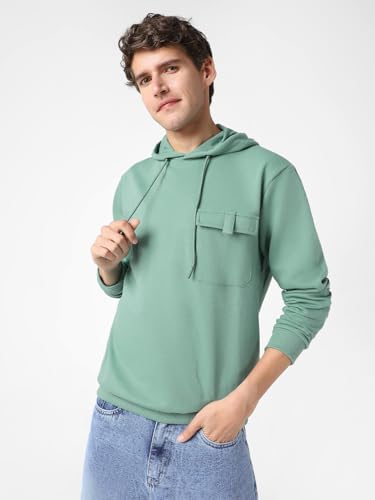 Image of Urbano Fashion Men Polycotton Hooded Sweatshirt