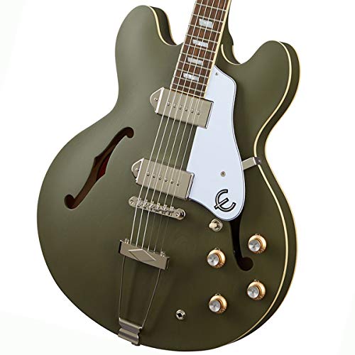Amazon | Epiphone Casino Worn Worn Olive Drab エレキギター