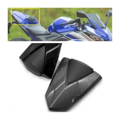Housse de selle passager MT-03 finition premium rigide