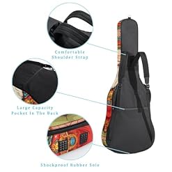 JRHEJTFZ Housse pour guitare acoustique de 1,9 cm d’épaisseur – Imperméable – Durable et élégant – Motif limaces de mer, Multicolore 5., 42.9×16.9×4.7 in, Motif imprimé tendance - Les Beatles, Paul McCartney, John Lennon, RIngo Starr, George Harrison JRHEJTFZ Housse pour guitare acoustique de 1,9 cm d'épaisseur - Imperméable - Durable et élégant - Motif limaces de mer, Multicolore 5., 42.9x16.9x4.7 in, Motif imprimé tendance – Image 3