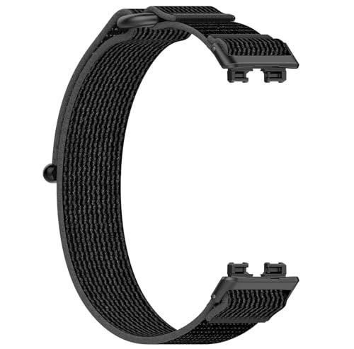 SHEAWA for Huawei Band 10/9/8 �o���h �x���g �����o���h �i�C���� �ʋC���ɗD�� �݊��i �ւ��o���h �A�N�Z�T���[ (�u���b�N�{�O���[�j