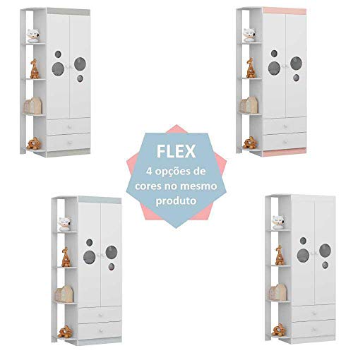 Quarto Completo Multimóveis Isabela Branco/colorido