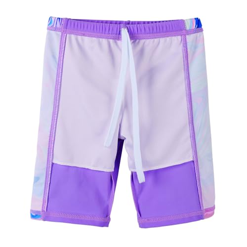 Image of TFJH E Girls Long Sleeve Two Piece Rash Guard Set UPF 50+ 3-13 Y | Stretchy & quick-dry fabric, breathable & lightweight, UPF 50+ sun protection, ideal for pool beach vacation
