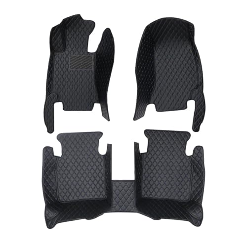 MCGFSDO Volvo XC40 XC60 C40 2009 2011 2013 2015 2017 2019 2021 2023 2025 対応カーフロアマット 自動車内装(Set-Black Blue,XC60 2021-2025)