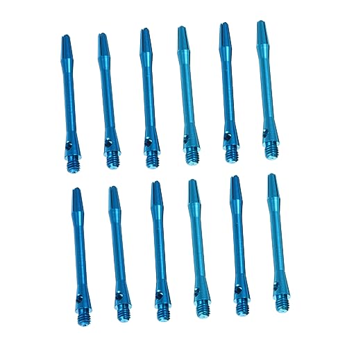 CORHAD Standard Thread 2ba Aluminum Alloy Shafts 12pcs Pack Replacement Shafts for Easy to Fit and Tighten