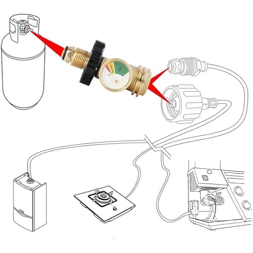 Indicateur de niveau de gaz propane pour éviter les pannes de bouteille - 4