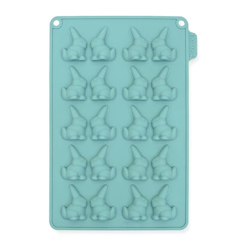 CÉCOA • Moule Chocolat de Pâques Lapin • Silicone 100% Alimentaire • Démoulage Facile •...