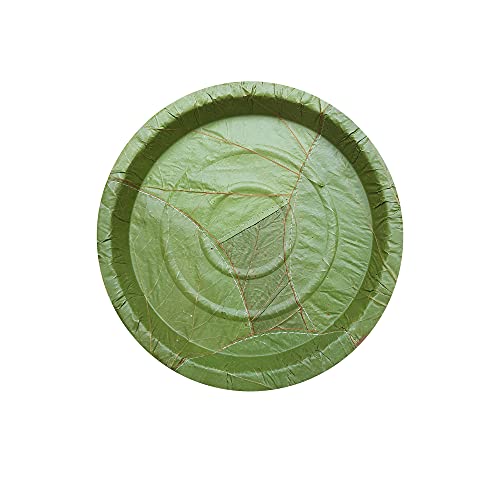 Palash-Sal leaf Single use Plate | Natural, biodegradable, backyard compostable, USDA Certified | Parties, Festival, wedding, BBQ Disposable supply | 9 Round Plate | Pack of 50 Palash-Sal leaf Single use Plate | Natural, biodegradable, backyard compostable, USDA Certified | Parties, Festival, wedding, BBQ Disposable supply | 9" Round Plate | Pack of 50