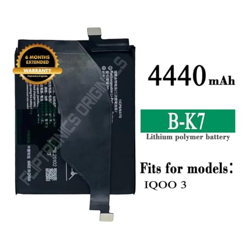Image of B-K7 Battery for Vivo IQOO 3 Battery with 6 Month Warranty**** (I47)