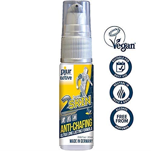 pjuractive 2SKIN - Anti-Chafing-Gel - No más apósitos ni rozaduras - protector cutáneo invisible e impermeable (20ml)