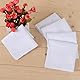 BUYGOO 25PCS Taschentücher Baumwolle Stofftaschentücher 28 x 28cm Taschentücher Stoff taschentuch stofftaschentücher herren taschentuch Damen Herren in weiß Kleine Einstecktücher für Frauen und Männer