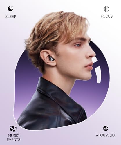 Image of Ear Plugs for Sleeping 50dB Earplugs Noise Cancelling Ear Plugs for Noise Reduction Concerts Soft Reusable Silicone Earplugs for Snoring Side Sleepers Shooting Airplanes with 7 Eartips Case
